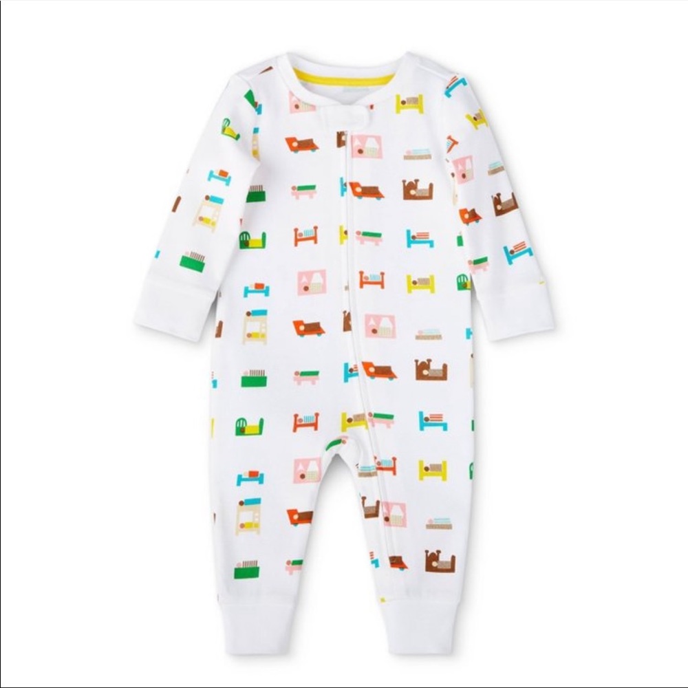 NWT Baby Bed Print Long Sleeve Pajama